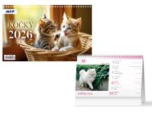 Stolní kalendář Kočky