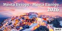 Stolní kalendář Města Evropy