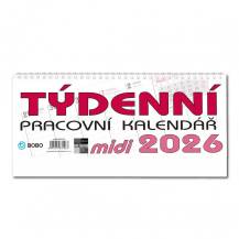 Stolní kalendář MIDI - týdenní sloupcový