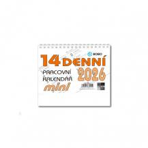 Stolní kalendář MINI - 14denní řádkový