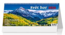 Stolní kalendář Svět hor