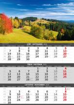 Tříměsíční kalendář Hory