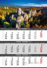Tříměsíční kalendář Hory