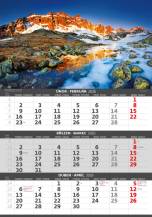 Tříměsíční kalendář Hory