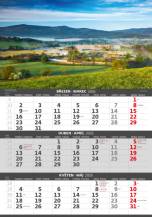 Tříměsíční kalendář Hory