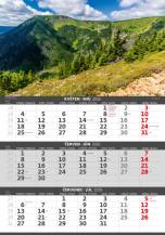 Tříměsíční kalendář Hory