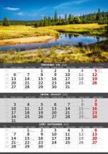 Tříměsíční kalendář Hory