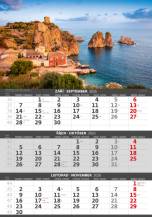 Tříměsíční kalendář Pobřeží