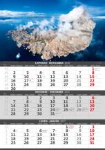 Tříměsíční kalendář Pobřeží