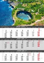 Tříměsíční kalendář Pobřeží