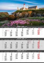 Tříměsíční kalendář Pobřeží