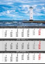 Tříměsíční kalendář Pobřeží