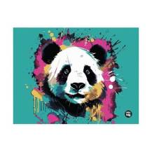 Ubrus na školní lavici 50x65cm Panda